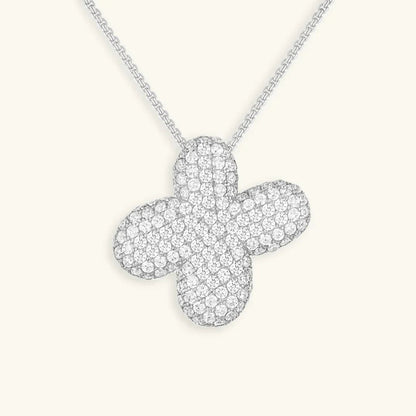 [Echo Fine]Bubble Initial Diamond Necklace
