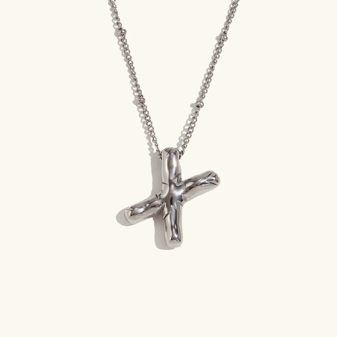 [Echo Fine]Balloon Gold Initial Necklace