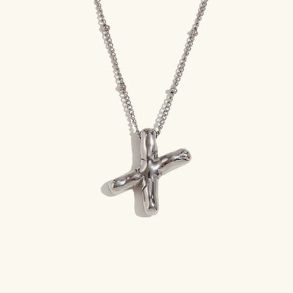 [Echo Fine]Balloon Gold Initial Necklace