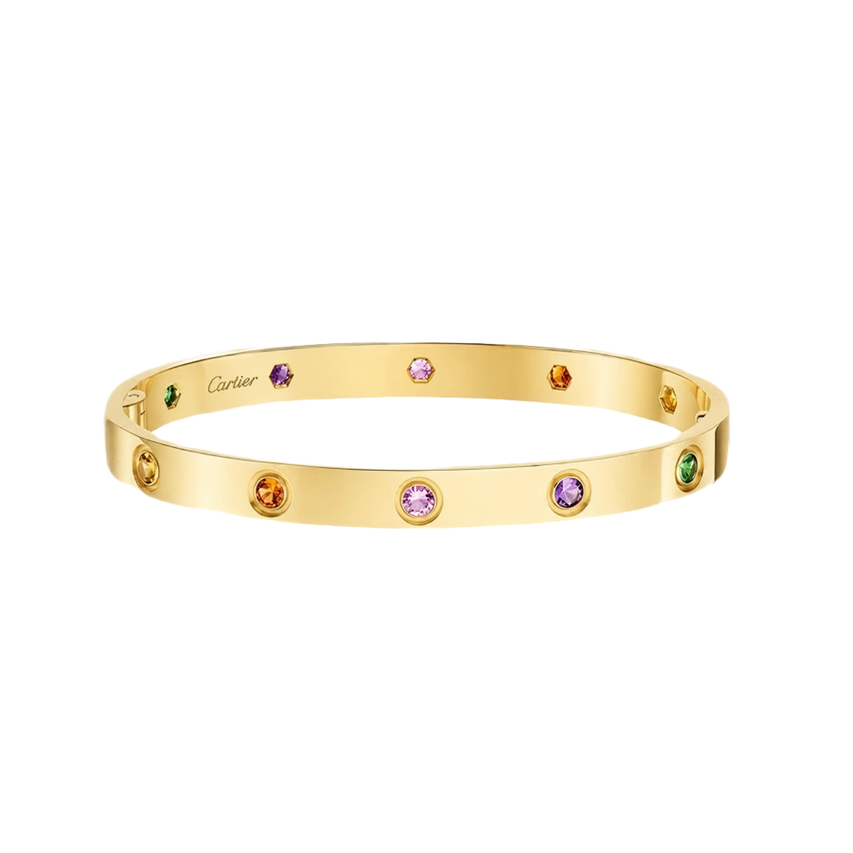 [ECHO]2026 RAINBOW LOVE BRACELET 6.1MM  10 DIAMONDS