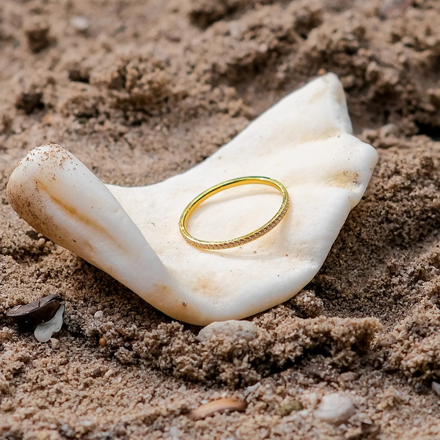 [Echo Fine]Zarra Paved Gold Ring