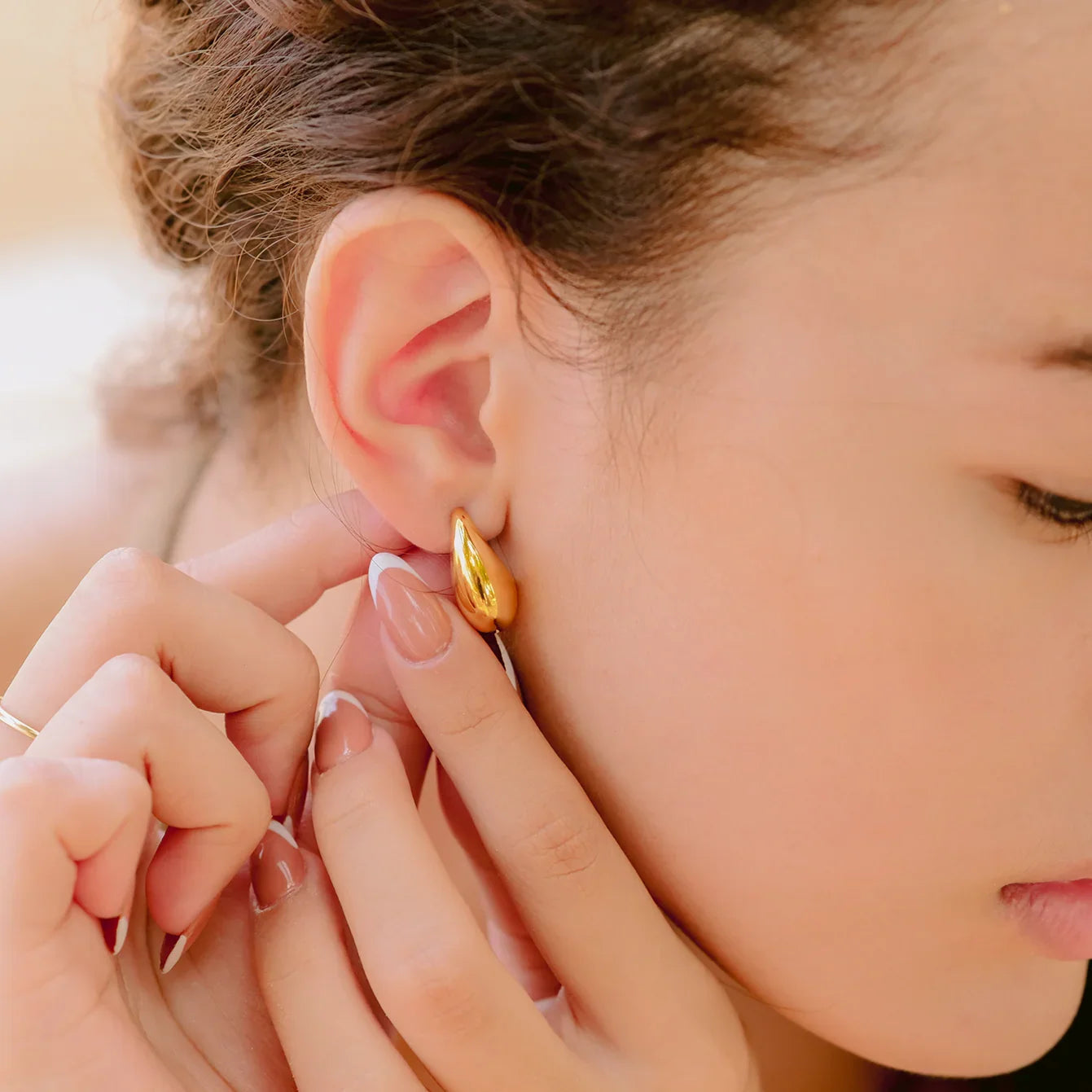 [Echo Fine]Zola Gold Earrings
