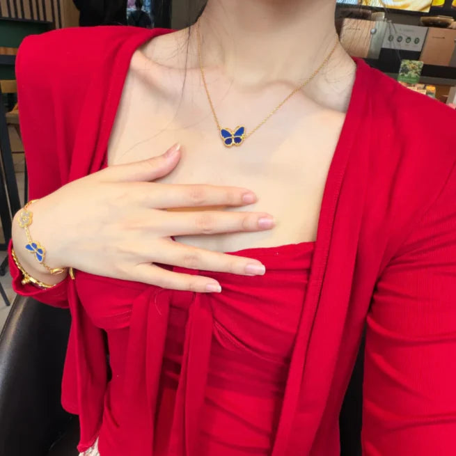 [ECHO] 2026 NEW LUCKY BUTTERFLY 1 MOTIFS NECKLACE