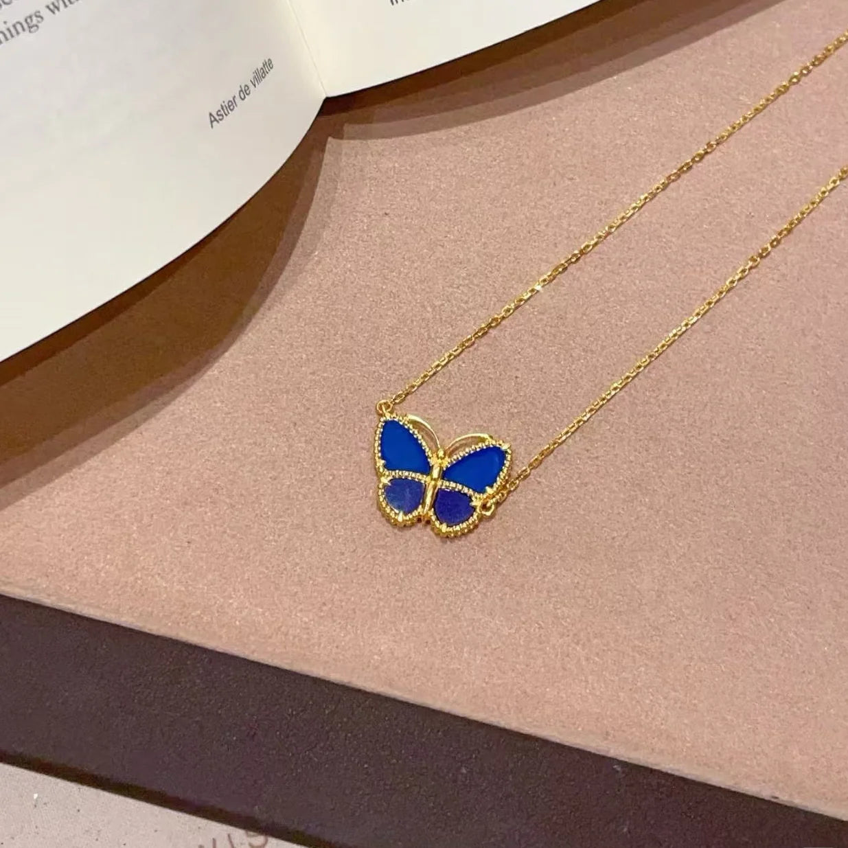[ECHO] 2026 NEW LUCKY BUTTERFLY 1 MOTIFS NECKLACE