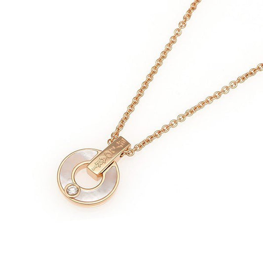 [ECHO ]GARI NECKLACE PINK GOLD MOP