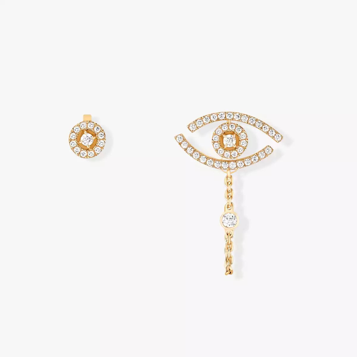 [ECHO]Lucky Eye Diamond Earrings