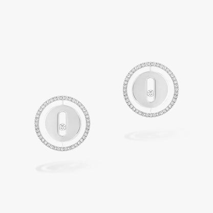 [ECHO]Lucky Move Diamond Earrings