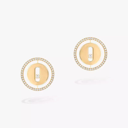 [ECHO]Lucky Move Diamond Earrings