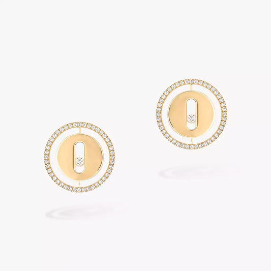[ECHO]Lucky Move Diamond Earrings