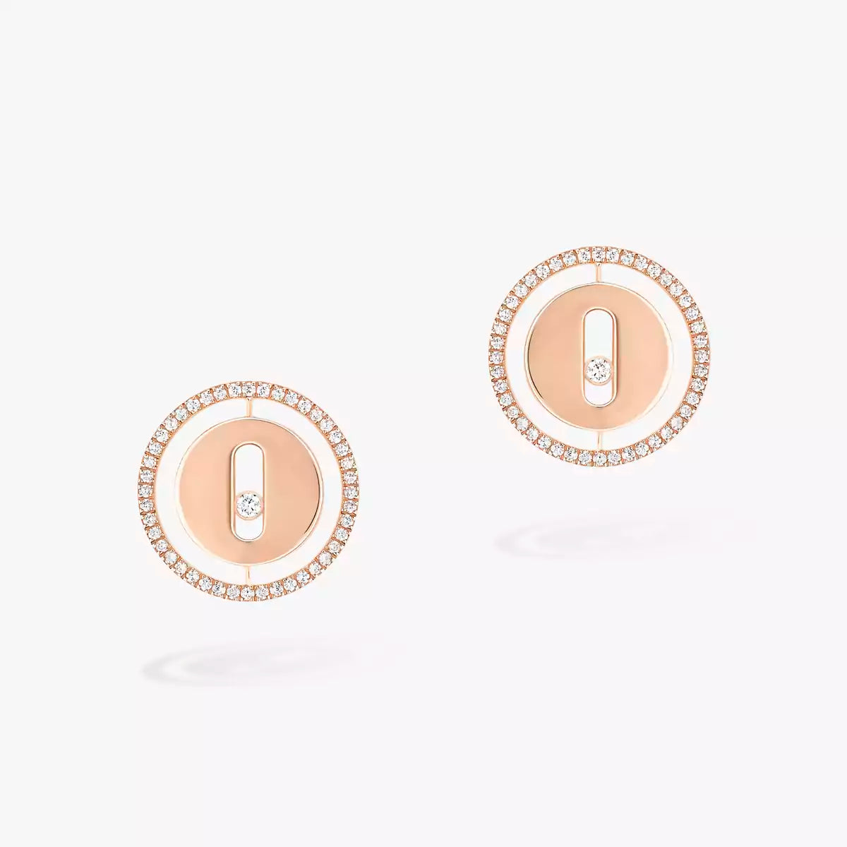 [ECHO]Lucky Move Diamond Earrings