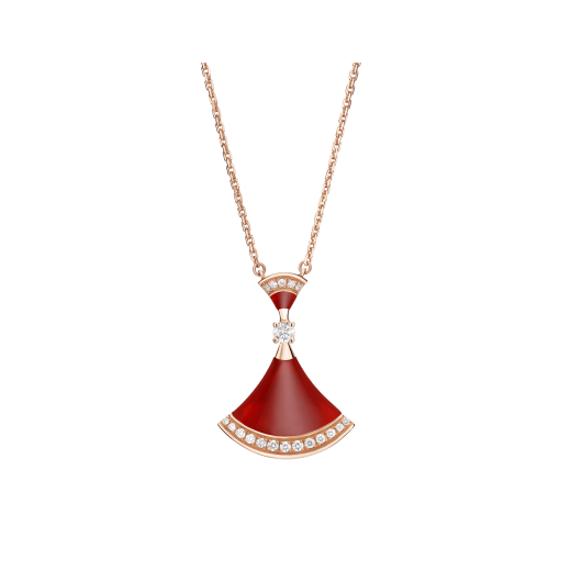[ECHO ]DREAM NECKLACE CARNELIAN DIAMOND