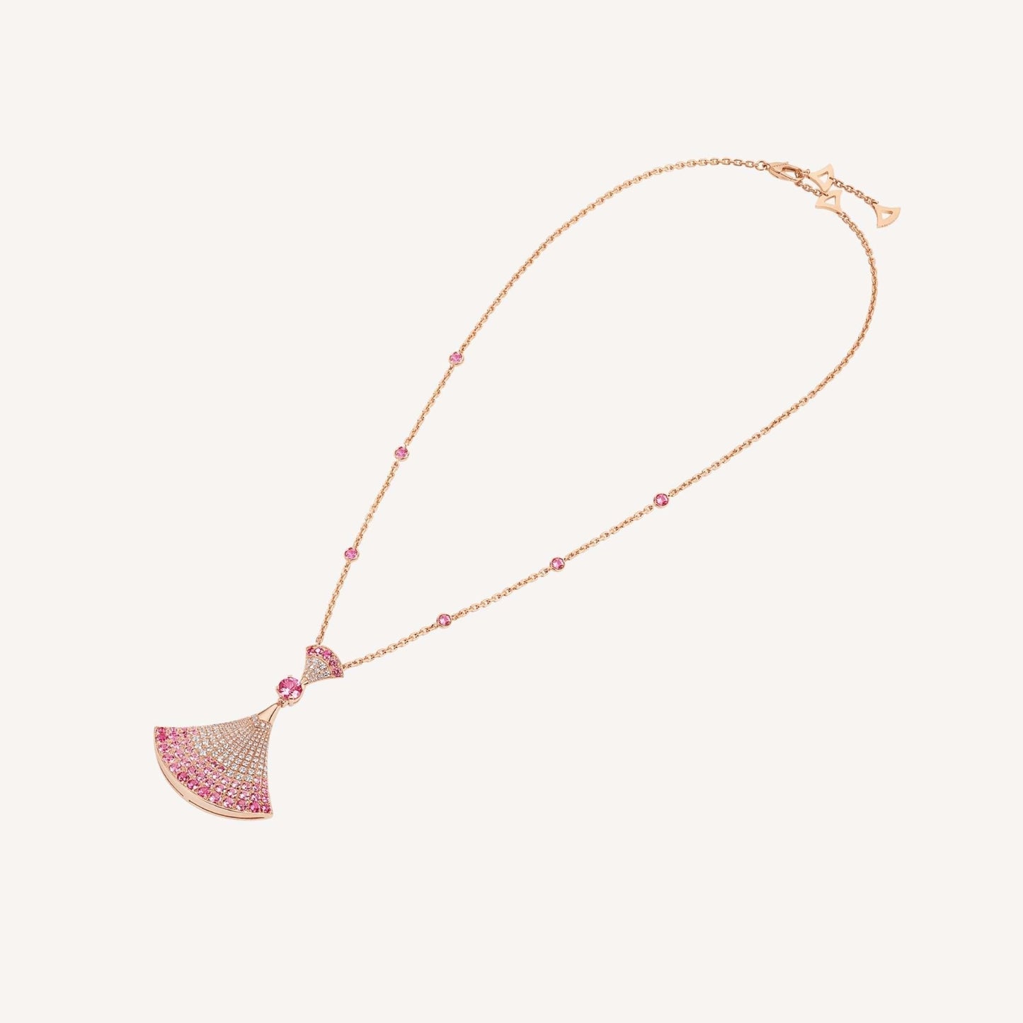 [ECHO ]DREAM NECKLACK DIAMOND PINK GOLD
