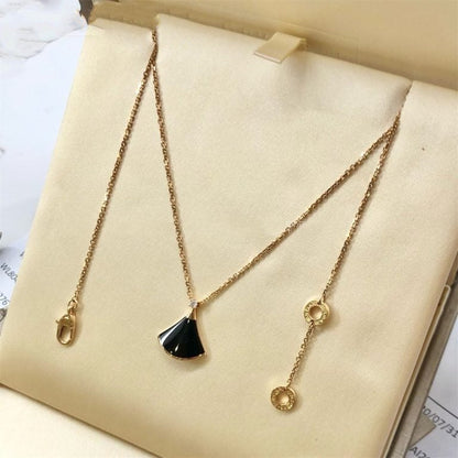 [ECHO ]DREAM NECKLACE ONYX 1 DIAMOND