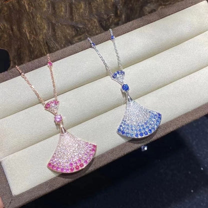 [ECHO ]DREAM NECKLACE AGATE SILVER DIAMOND