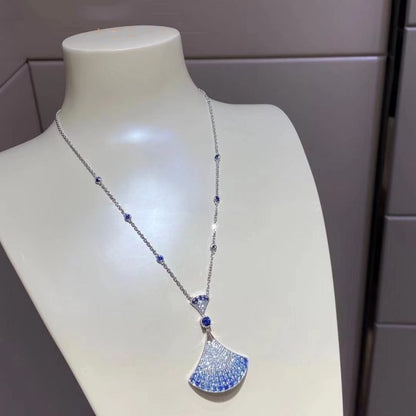[ECHO ]DREAM NECKLACE AGATE SILVER DIAMOND