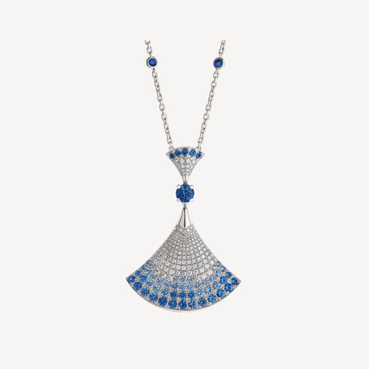 [ECHO ]DREAM NECKLACE AGATE SILVER DIAMOND