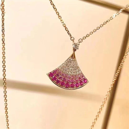 [ECHO ]DREAM NECKLACE PINK GOLD PINK DIAMOND