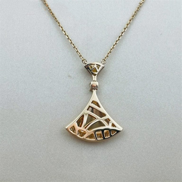 [ECHO ]DREAM NECKLACE PINK GOLD DIAMOND