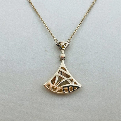 [ECHO ]DREAM NECKLACE PINK GOLD DIAMOND