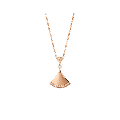 [ECHO ]DREAM NECKLACE PINK GOLD DIAMOND