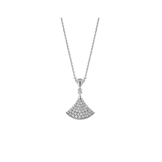 [ECHO ]DREAM NECKLACE SILVER FULL DIAMOND