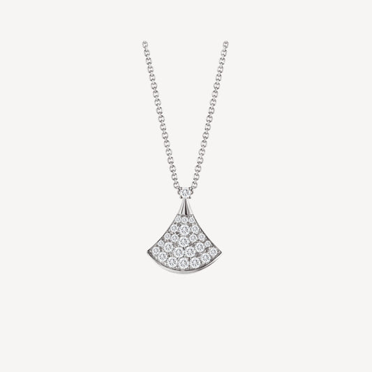 [ECHO ]DREAM NECKLACE SILVER DIAMOND