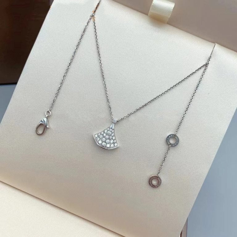 [ECHO ]DREAM NECKLACE SILVER DIAMOND