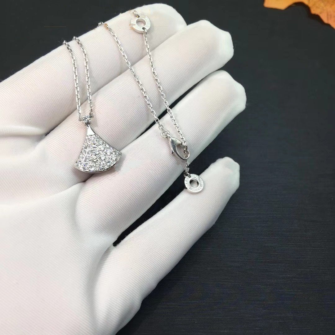 [ECHO ]DREAM NECKLACE SILVER DIAMOND
