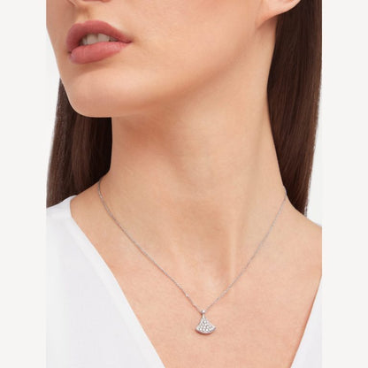 [ECHO ]DREAM NECKLACE SILVER DIAMOND