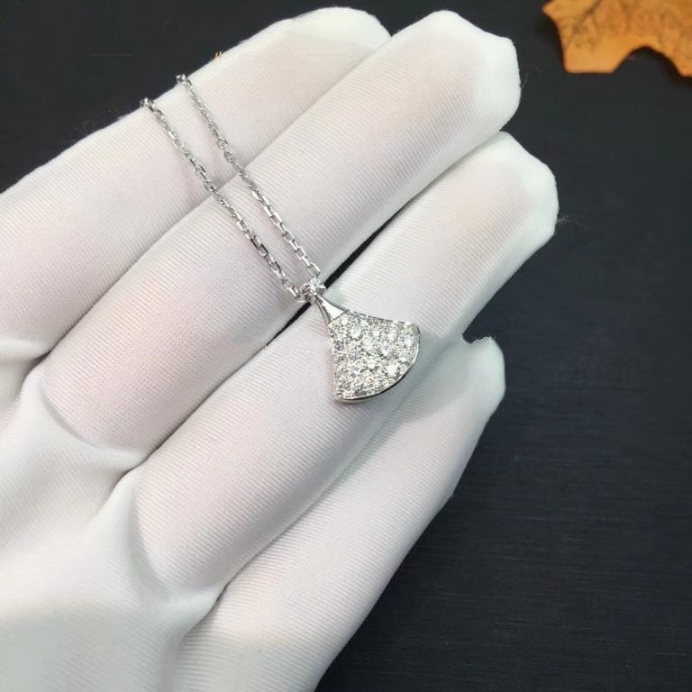[ECHO ]DREAM NECKLACE SILVER DIAMOND