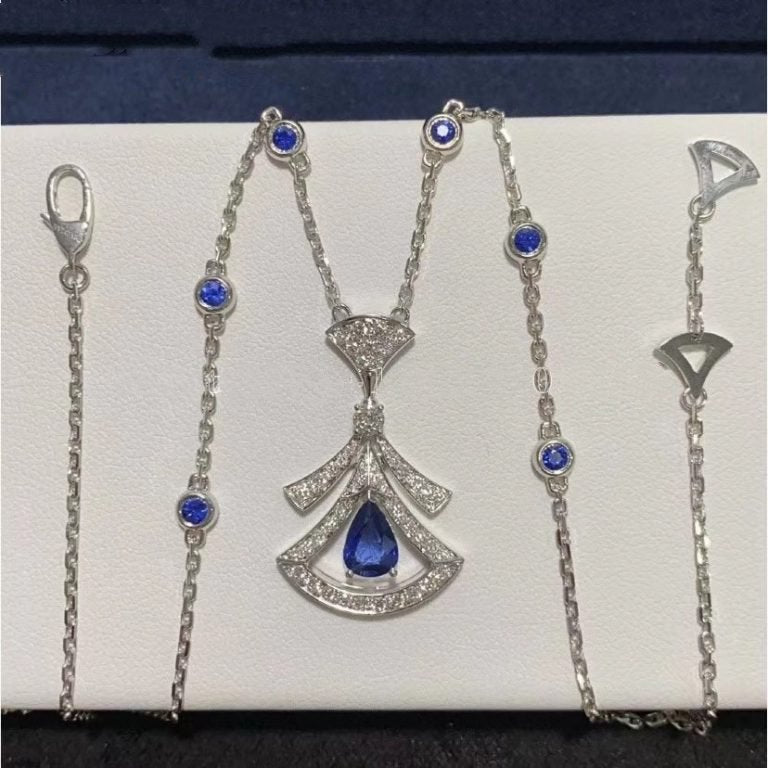 [ECHO ]DREAM NECKLACE AGATE DIAMOND SILVER