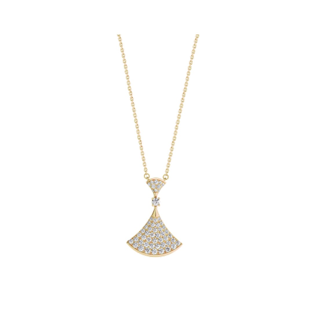 [ECHO ]DREAM NECKLACE GOLD FULL DIAMOND
