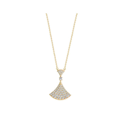 [ECHO ]DREAM NECKLACE GOLD FULL DIAMOND