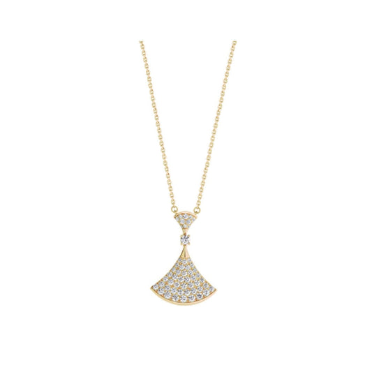 [ECHO ]DREAM NECKLACE GOLD FULL DIAMOND