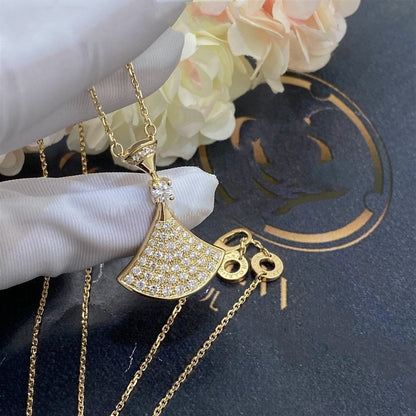 [ECHO ]DREAM NECKLACE GOLD FULL DIAMOND