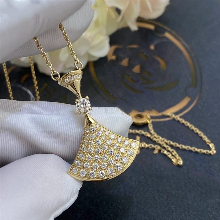 [ECHO ]DREAM NECKLACE GOLD FULL DIAMOND