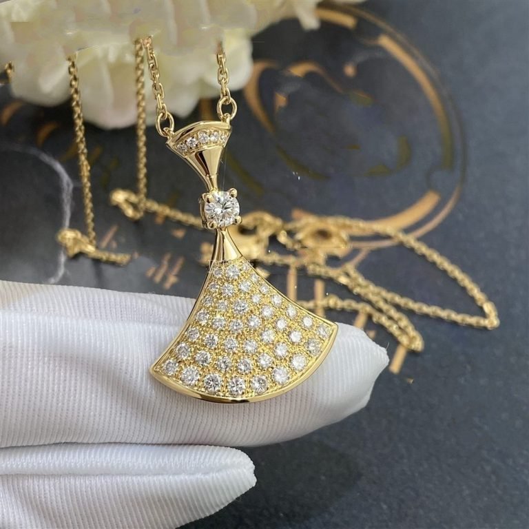 [ECHO ]DREAM NECKLACE GOLD FULL DIAMOND