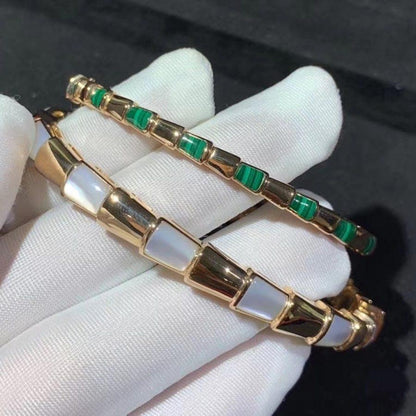 [ECHO ]SERPENTI BRACELET PINK GOLD MOP