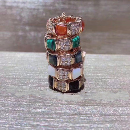 [ECHO ]SERPENTI PEDANT DIAMOND NECKLACE