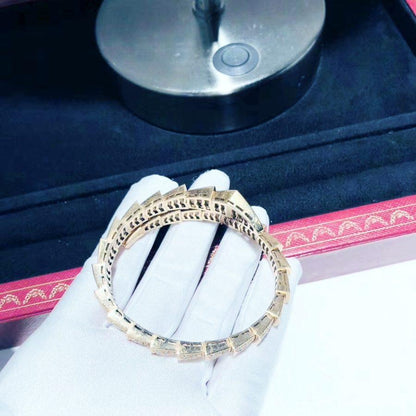 [ECHO ]SERPENTI BRACELET 8MM PINK GOLD DIAMOND