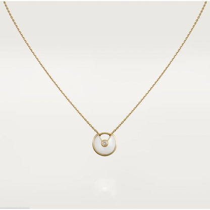 [ECHO ]AMULETTE ROSE GOLD MOP NECKLACE