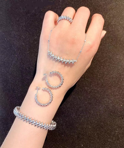[ECHO ]CLASH SILVER BRACELET