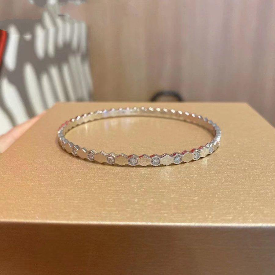 [ECHO ]BEE LOVE SILVER DIAMOND BRACELET