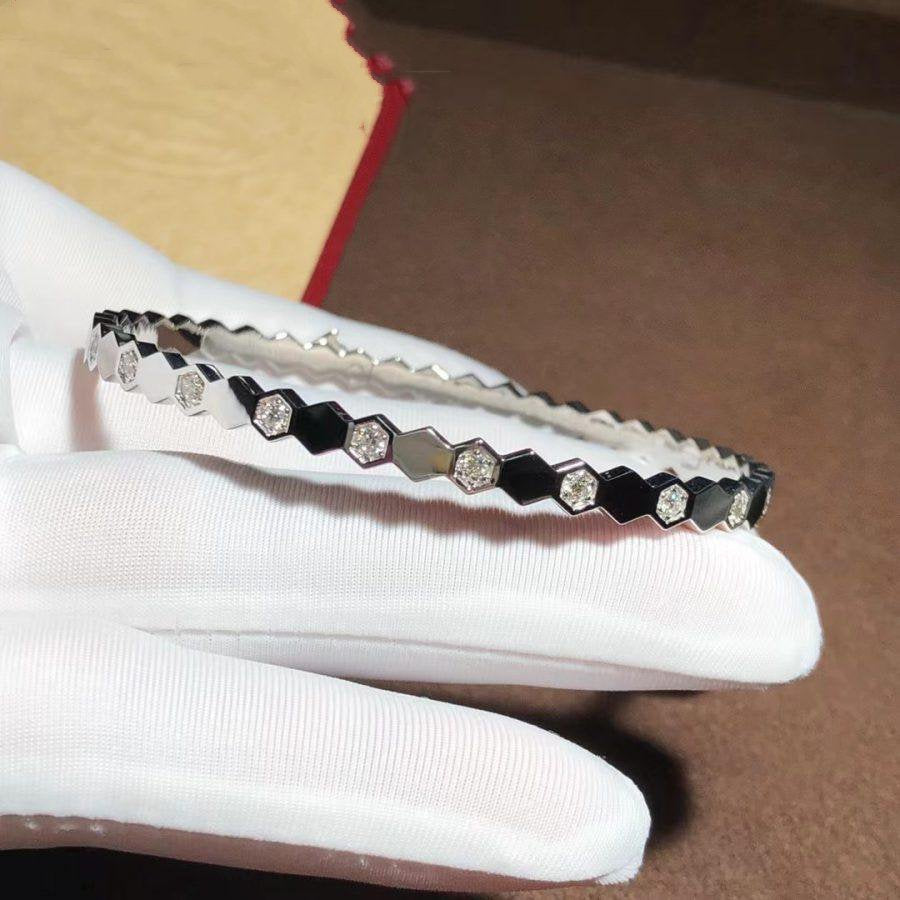 [ECHO ]BEE LOVE SILVER DIAMOND BRACELET