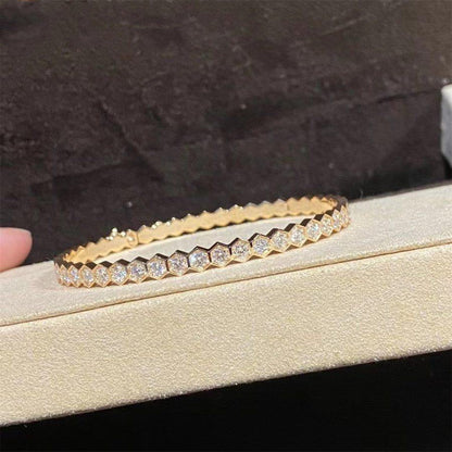 [ECHO ]BEE LOVE GOLD BRACELET FULL DIAMOND