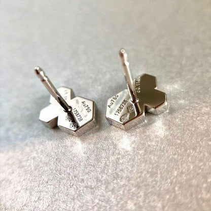 [ECHO ]BEE LOVE SILVER DIAMOND EARRINGS