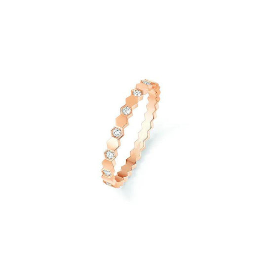 [ECHO ]BEE LOVE RING PINK GOLD DIAMOND