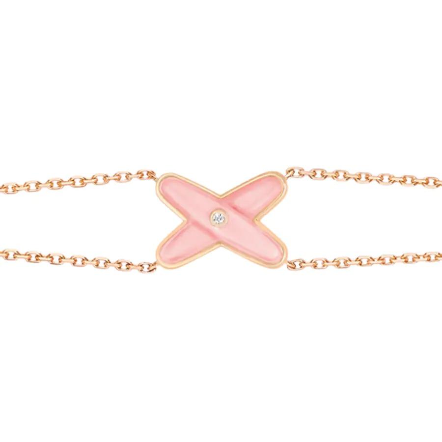 [ECHO ]JEUX BRACELET PINK MOP PINK GOLD 1 DIAMOND