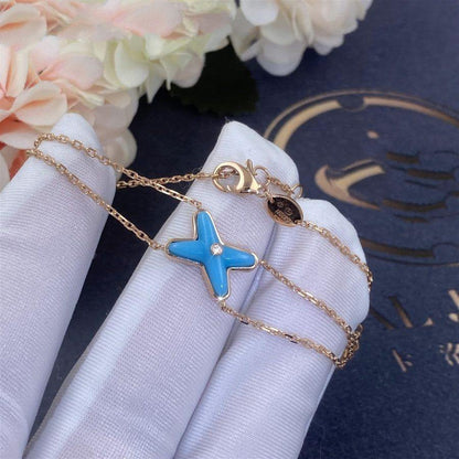 [ECHO ]JEUX BRACELET TURQUOISE PINK GOLD 1 DIAMOND