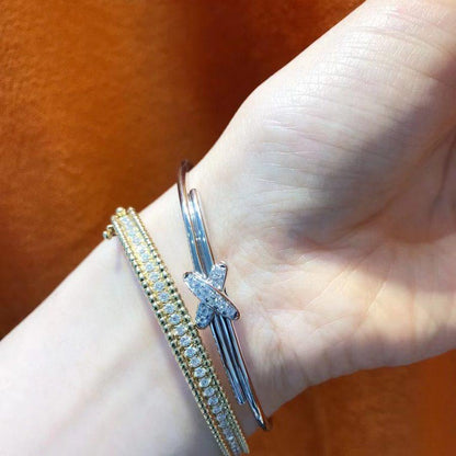 [ECHO ]JEUX DE BRACELET SILVER DIAMONDS
